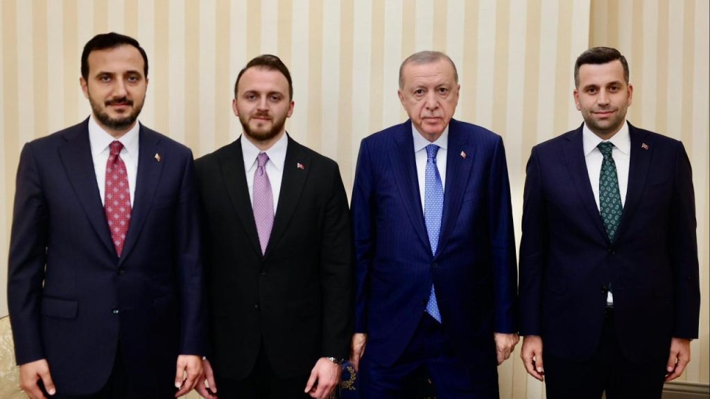 Üsküdar Başkan Vekili Sarıoğlu, Erdoğan ile görüştü
